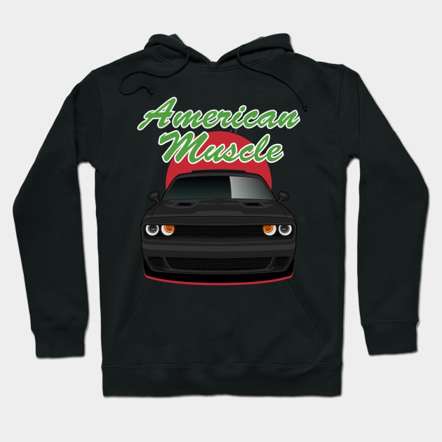 american muscle car Hoodie by masjestudio